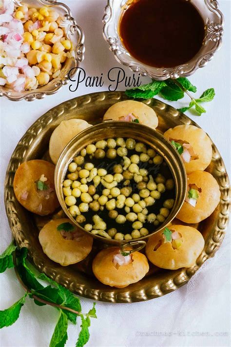 Pani puri recipe, How to make best pani puri at home (Video recipe)