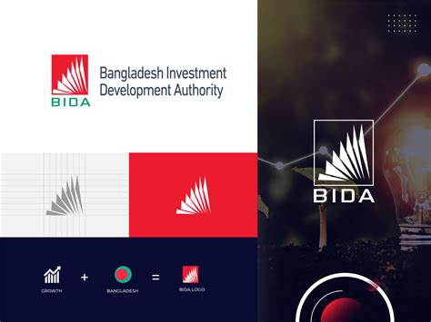 Bangladesh Investment Development Authority (BIDA) Logo Design by SM ...