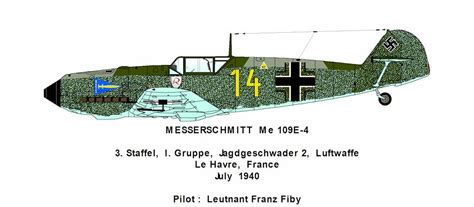 Camouflage and Markings of the Messerschmitt Me 109 | iModeler