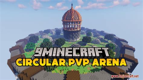 Circular Pvp Arena Map - 1Minecraft