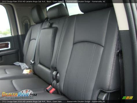 Dark Slate Interior - 2012 Dodge Ram 3500 HD Laramie Mega Cab 4x4 Photo ...