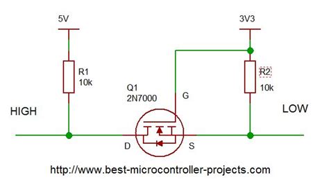 level shifter circuit diagram - Wiring Diagram and Schematics