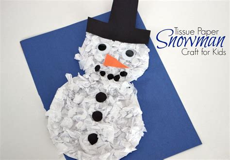 9 Adorable Snowman Crafts for Kids