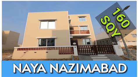 Naya Nazimabad House For Sale | 160 SQY | Brand New House | Double ...