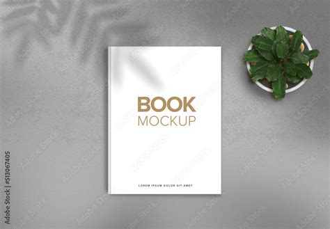 Book Mockup Layout Stock Template | Adobe Stock