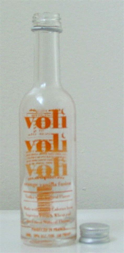 VOLI ORANGE VANILLA VODKA EMPTY MINIATURE BOTTLE - No Contents - Rare ...