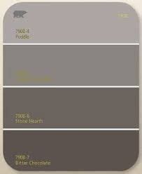 chocolate brown gray paint | : the dark brown paint color we chose was ...