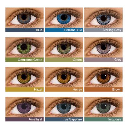 Air Optix Colors Contact Lenses - Available in 12 Colours