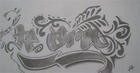 Cool Graffiti Te Amo Sketches by Mastrgraff Artist || Graffiti Tutorial