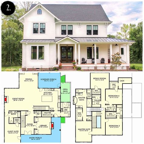 just found best farmhouse floor plans / house plans. I recommend this ...