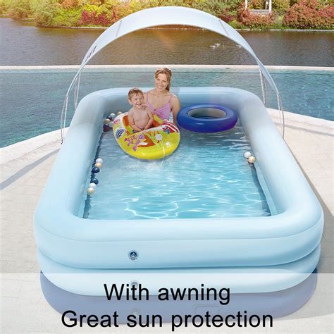 Large Size Inflatable Swimming Pool,Wireless Auto Inflatable Family ...