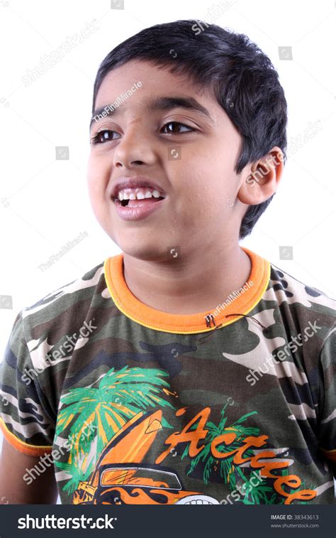 Portrait Cute Indian Kid Laughing On Stock Photo 38343613 | Shutterstock