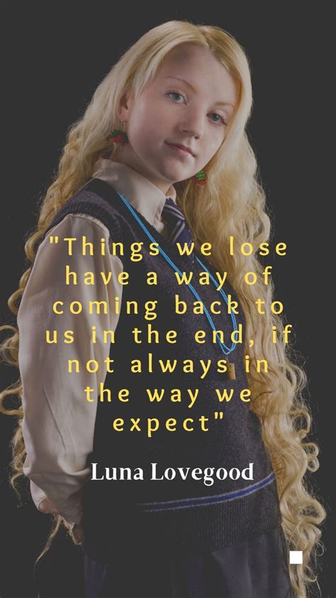 Luna Lovegood Quote from Harry Potter and The Order of The Phoenix ...