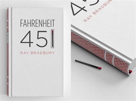 A Unique 'Fahrenheit 451' Book Cover With a Match and Striking Paper ...