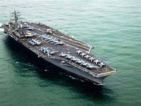 One Of The Navy's Flagship Carriers Has Been Sidelined After Spending A ...