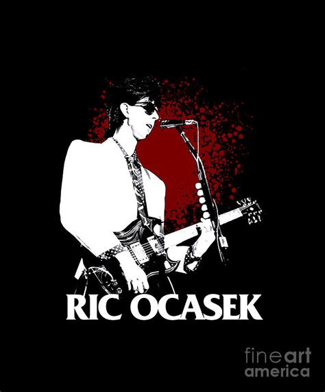 Ric Ocasek Digital Art by Stocker Hollo - Fine Art America