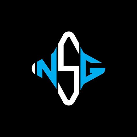 NSG letter logo creative design with vector graphic 8145334 Vector Art ...