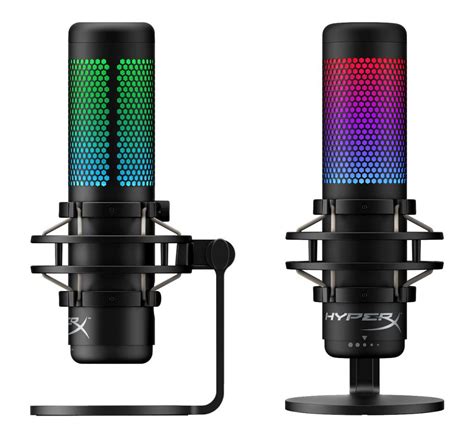 HyperX QuadCast S Mic with Dynamic RGB Lighting - First L00k