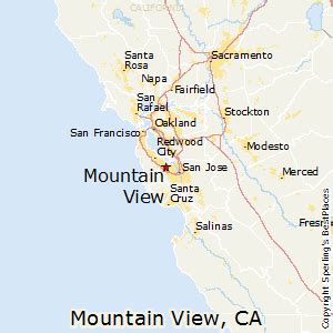 Mountain View California Map | Subway Map