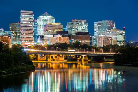 Rosslyn skyscrapers, Washington DC Photograph by Mihai Andritoiu - Pixels