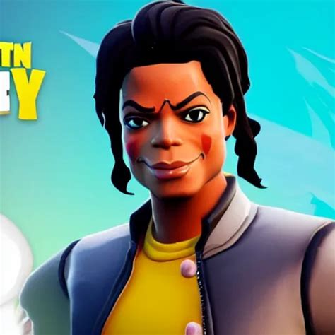 Michael Jackson in Fortnite | Stable Diffusion