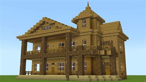 Minecraft Wood House Tutorial - Image to u