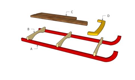 Building a sled | HowToSpecialist - How to Build, Step by Step DIY Plans