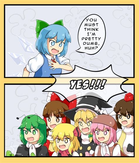 Sorry to be that guy but - kinda... | Touhou anime, Anime funny ...