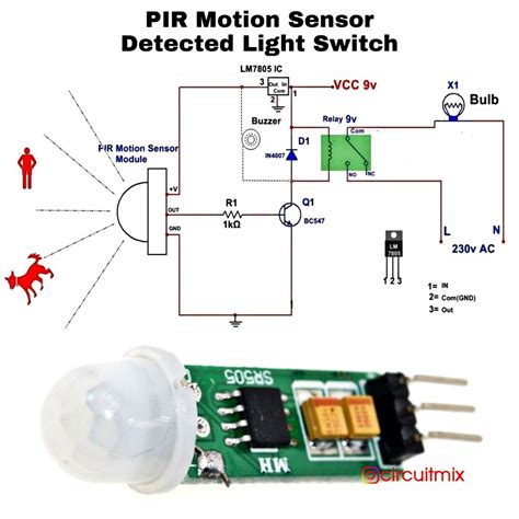 Pir Sensor Circuit Diagram Pdf