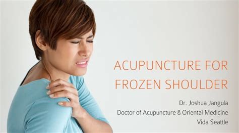 Acupuncture Treatment for Frozen Shoulder - Vida Integrated Health