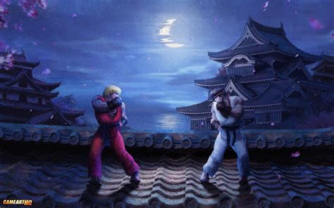 Ryu and Ken Pair Fan Art | Game-Art-HQ