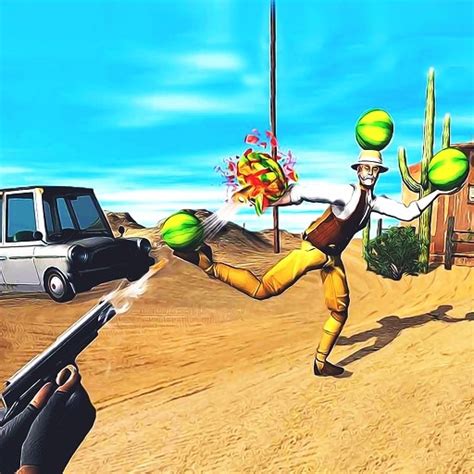 Watermelon Shooting | Play Now Online for Free