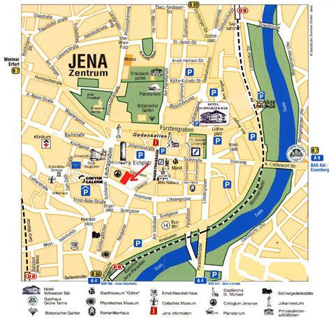 Jena Germany Map