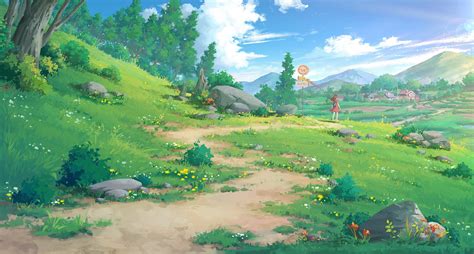 ArtStation - 草地-, 拉布 | Environment concept art, Fantasy landscape ...