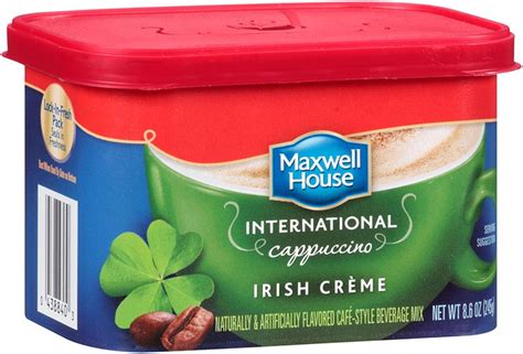 Maxwell House International Cappuccino Irish Creme Reviews 2020