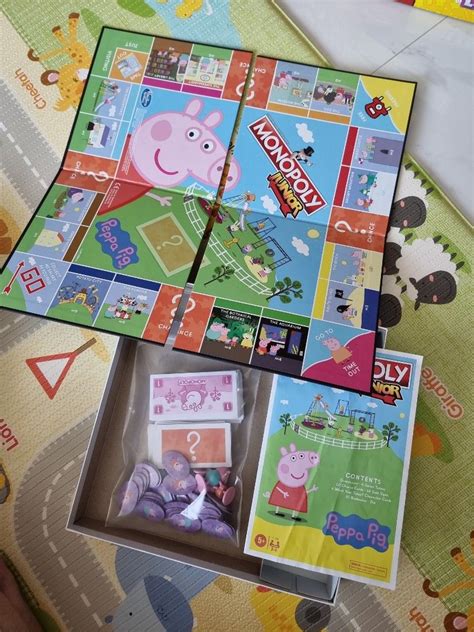 Monopoly Junior Peppa Pig, Hobbies & Toys, Toys & Games on Carousell