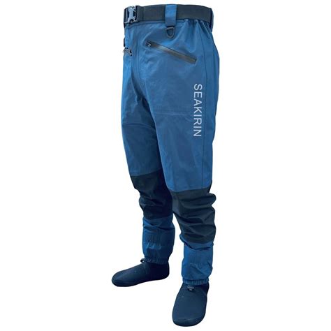 4-layer Waist Wader Waterproof Wading Pants Breathable Stockingfoot ...