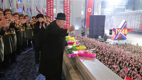 North Korea's Kim Jong Un unveils new ICBM at military parade