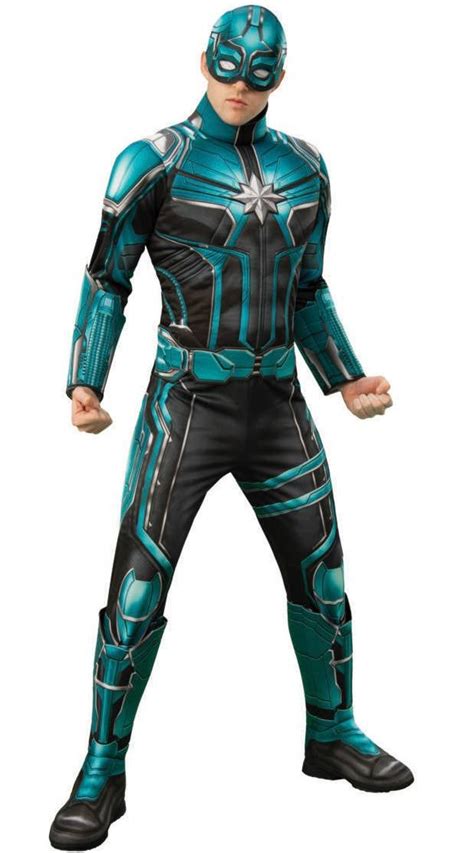 Captain Marvel Men's Starforce Commander Yon-Rogg Costume Become the ...