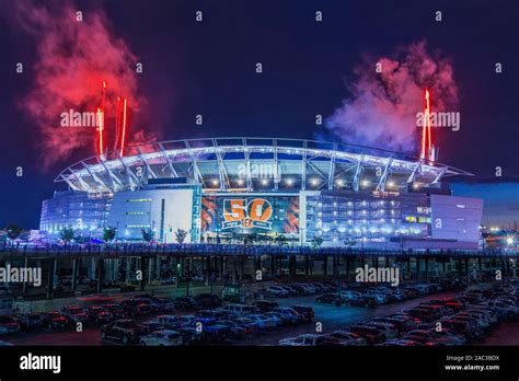 Paul Brown Stadium. Home of the Cincinnati Bengals NFL team Stock Photo ...