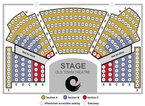 Seating Chart - Cygnet Theatre