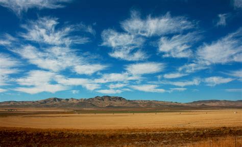 Blue Sky and Mountains