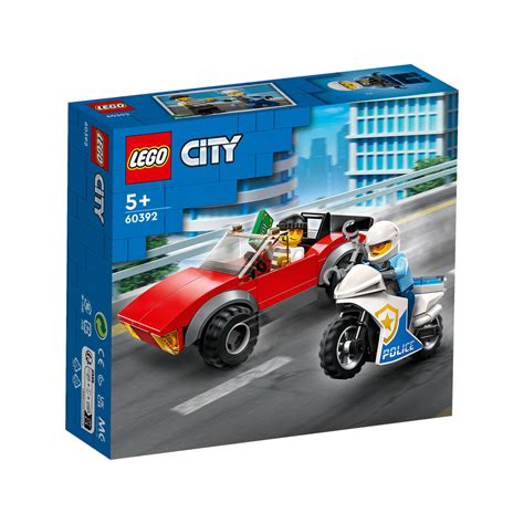 LEGO 60392 警察摩托車飛車追逐 樂高® 城市系列