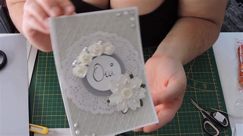 tuto carte pour mariage - YouTube