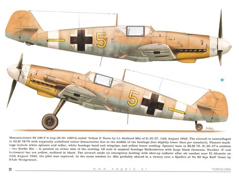 Messerschmitt Bf 109E-4 trop 6./JG27 | Aereo