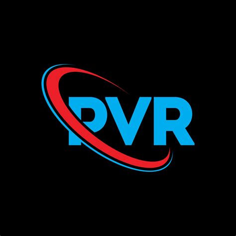 logotipo de pvr. carta pvr. diseño del logotipo de la letra pvr ...