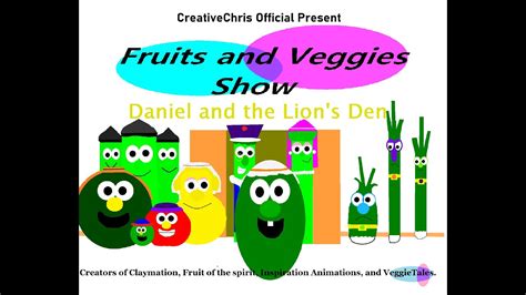 Fruits and Veggies Show Daniel and the lion's Den - YouTube