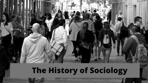 The History of Sociology - YouTube