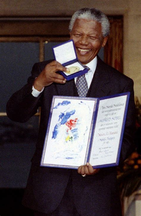 Nelson Mandela Nobel Peace Prize Medal