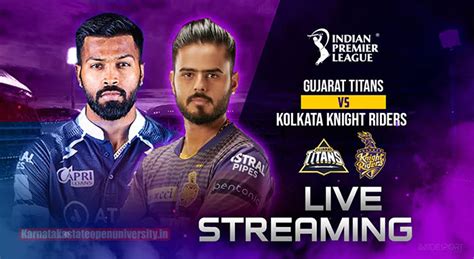 GT vs KKR LIVE Broadcast 2024 Know WHEN & WHERE to watch Gujarat Titans ...